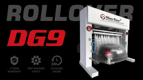 Rollover Car Wash Machine Automatic Car Wash Machine Without Blowers Dg9